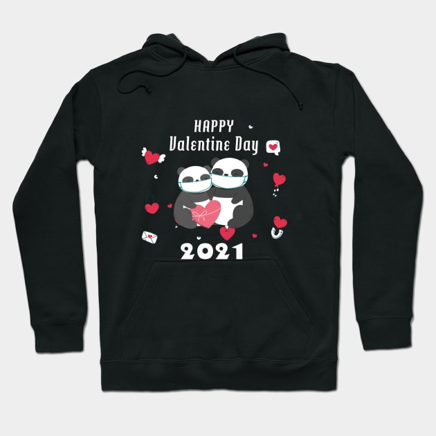 happy valentines day 2021 Hoodie by DesStiven